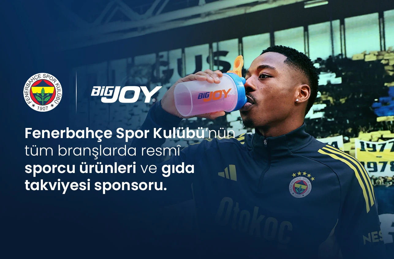 FENERBAHÇE SPOR KULÜBÜ SPORCU BESİNLERİ RESMİ SPONSORU | Bigjoy